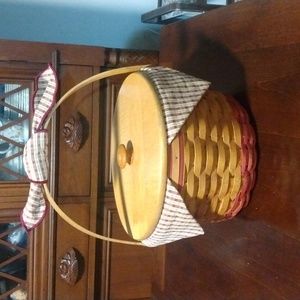 Vintage 1999 Longaberger Homestead Basket 10" Diameter